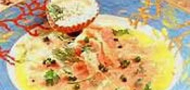 Carpaccio av laks