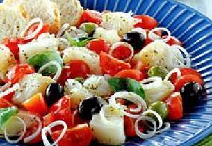 Italiensk tørrfisksalat