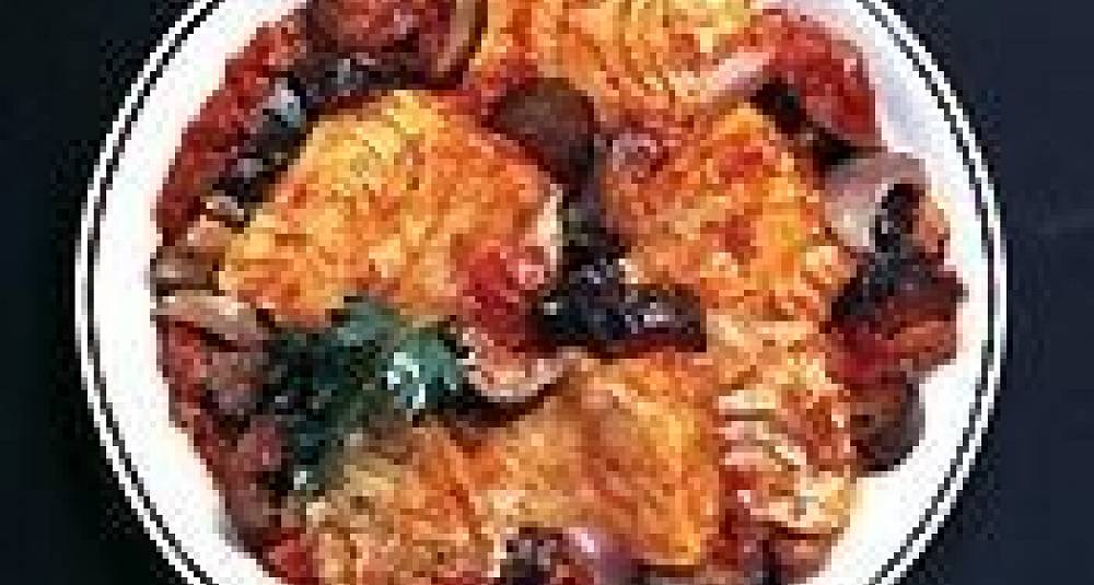 Stoccafisso con le melanzane (Tørrfisk med auberginer)