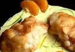 Sprøstekt breiflabb med mandarinsaus