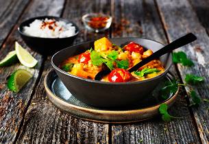 Vegetarisk thaigryte