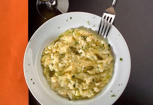 Olivenrisotto