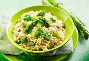 Asparges risotto