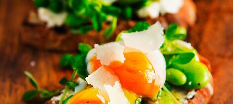 Posjer egget og du får et helt annet resultat