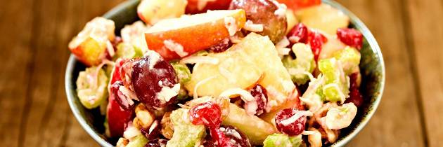 Slik lager du waldorfsalat