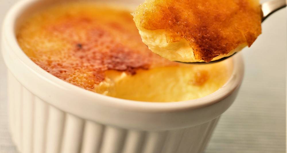 Crème Brûlée du fikser enkelt