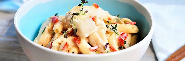 Når fisk, pasta og ost kommer på samme tallerken, får alle sine middagsønsker oppfylt