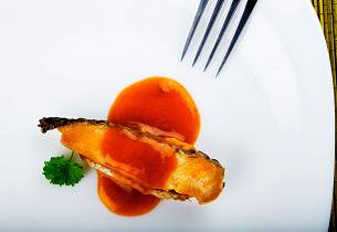 Den enkle sursøt saus