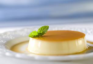 Enkel karamellpudding