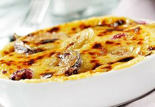 By på deilig sabayonne til dessert