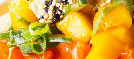 Poké smaker ekstra sommerlig og godt