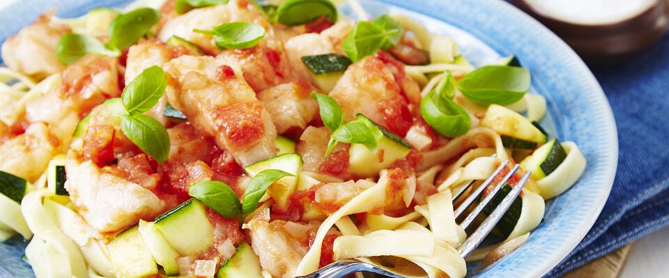 Pasta med fisk bør du lage oftere