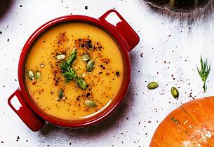 Dette gjør man med gresskaret i India og det helt uten kjøtt