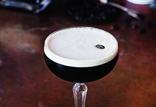 Espresso martini a la Tom Baker