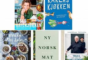 Disse fem kokebøkene kjemper om bli årets aller beste