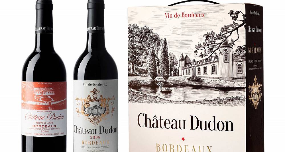 Imponerende bordeaux i boks til jul