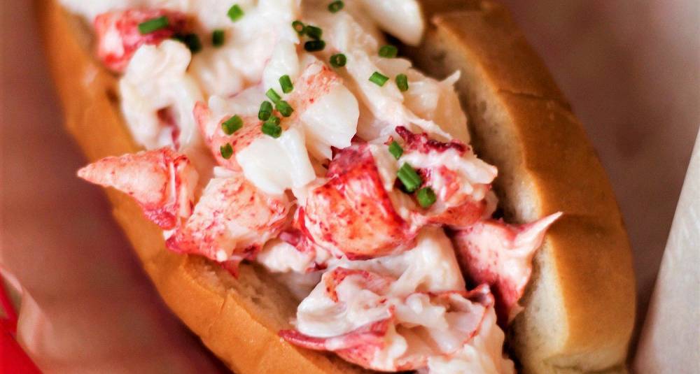 Lobster roll - hummer i pølsebrød