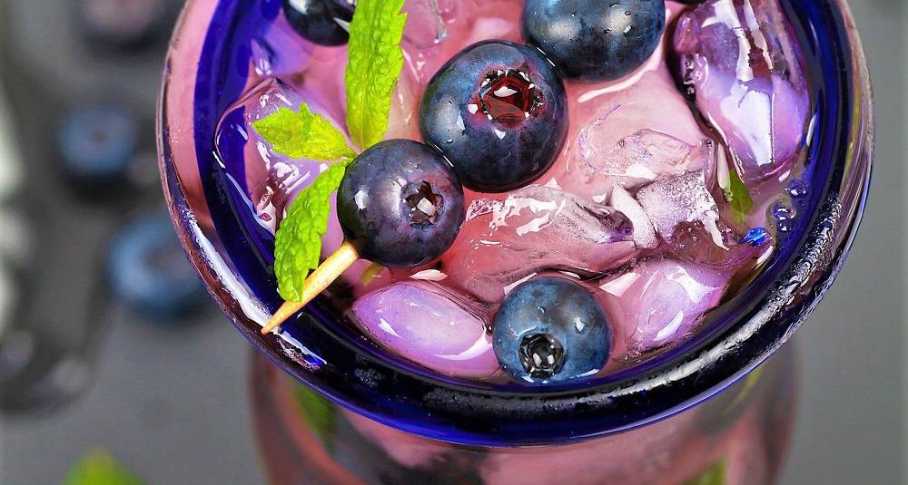 Dark Blueberry Mojito