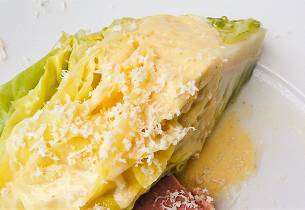 Dampet nykål med hollandaise