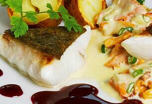 By på denne nydelige retten til helgen