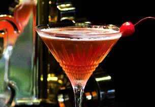 French Manhattan drinkoppskrift