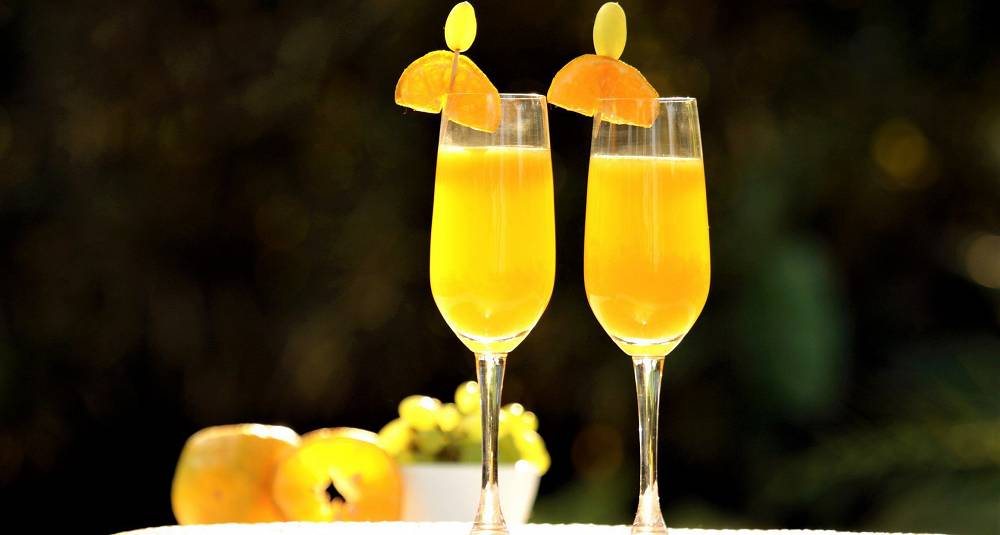 Mimosa med appelsinlikør