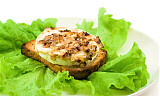 En salat kan fint serveres som toast