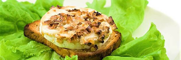 En salat kan fint serveres som toast