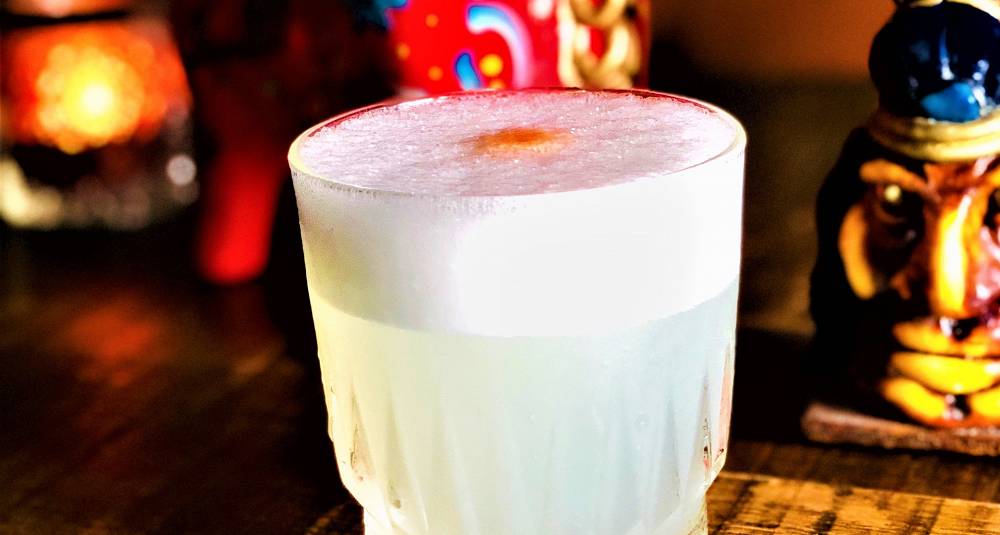 Pisco sour som på Aymara drinkoppskrift