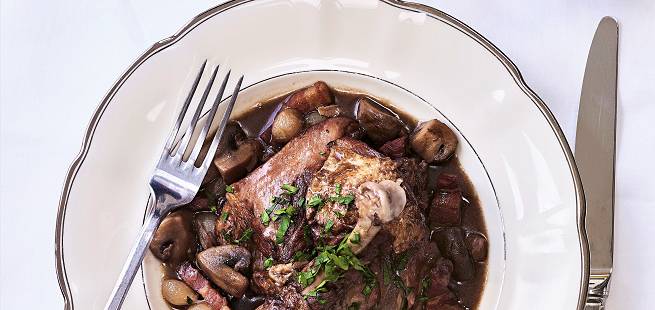 Coq au vin a la Price-brødrene