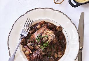 Coq au vin a la Price-brødrene