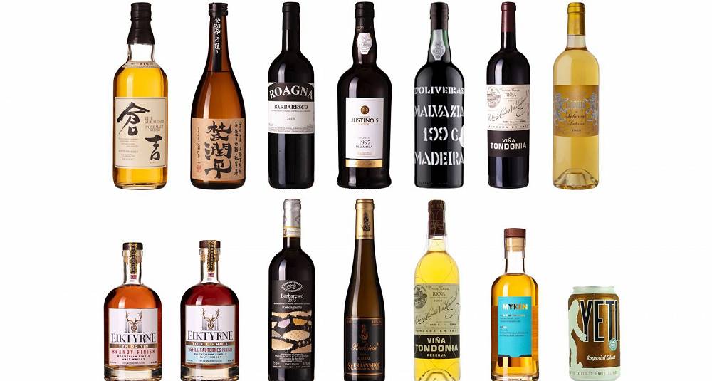 Sterkt norsk på øverste hylle utfordres av  Japan, super barbaresco, vellagret Rioja, søt moselvin, sauternes og madeira