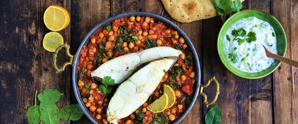 Denne retten kan serveres med eller uten fisk