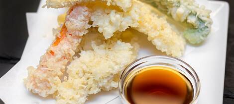 Tempura med fisk er veldig lett å få til og ikke minst knallgodt