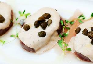 Kalvefilet med tunfisksaus vitello tonnato