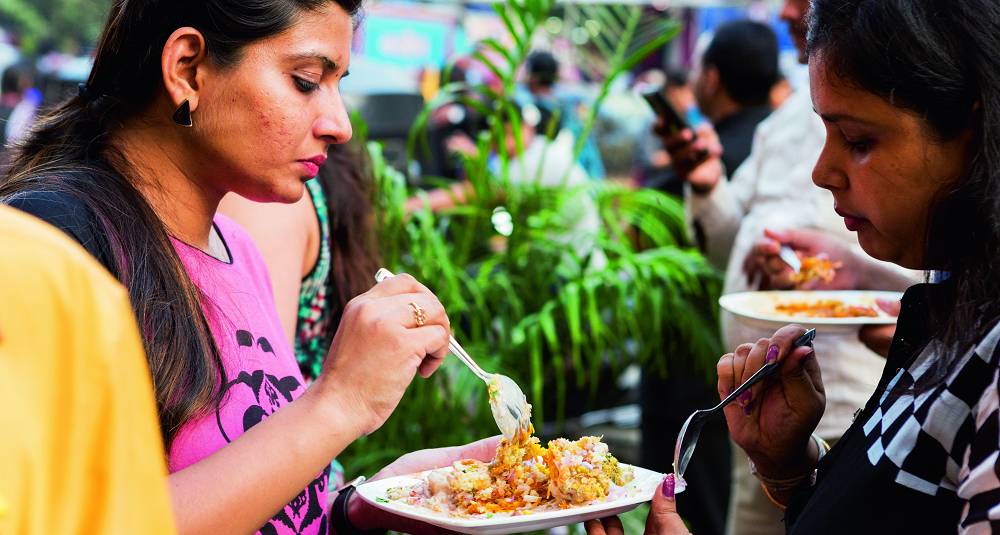 India er gatematens mekka - og den er som oftest vegetarisk