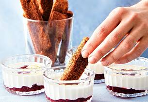Denne sommerlige desserten lager du på et øyeblikk