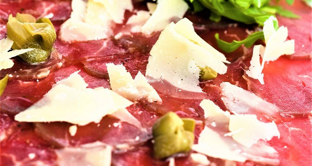 Carpaccio av okse