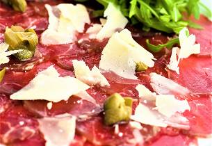 Carpaccio av okse