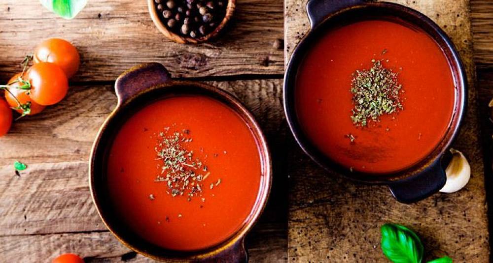 Glutenfri tomatsuppe med mye smak