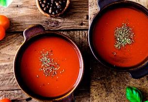 Glutenfri tomatsuppe med mye smak