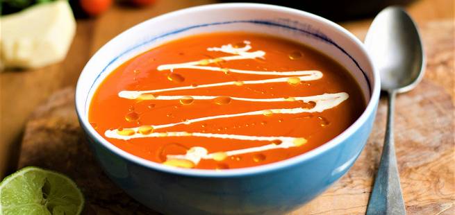 Tomatsuppe fra Mexico