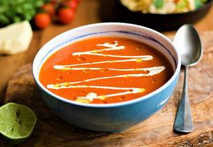 Tomatsuppe fra Mexico