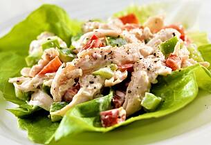 Til denne salaten trenger du rester