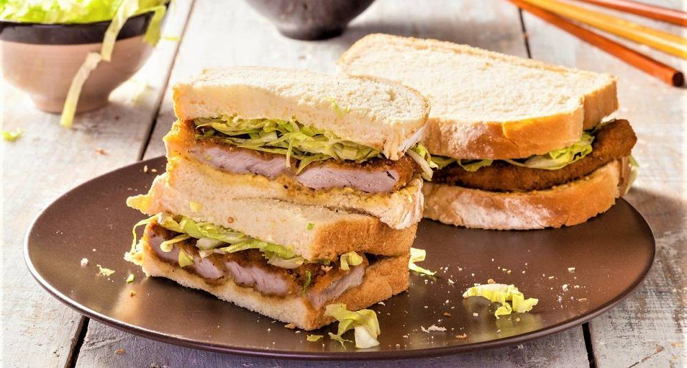 Katsu sando - svinesnitsel-sandwich med tonkatsusaus