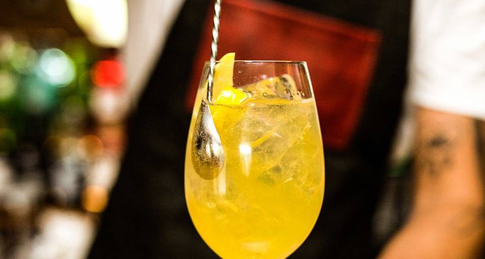 Limoncello Spritz drinkoppskrift