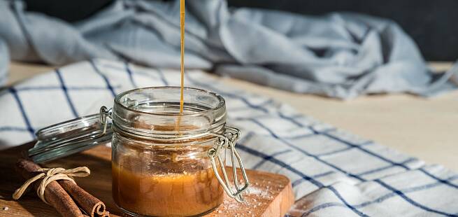 Salt karamellsaus