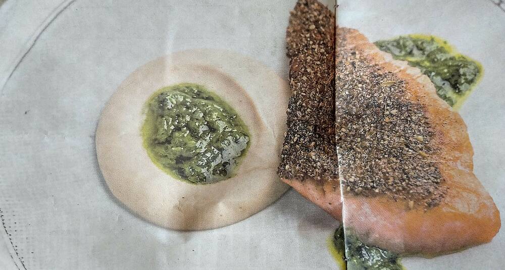 Bønnekrem / Bønnepuré / Bønnestuing med grønn salsa