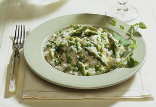 Risotto med vårgrønnsaker 