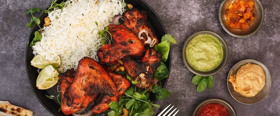 Indisk krydret tandoori-kylling lager du enkelt på grillen